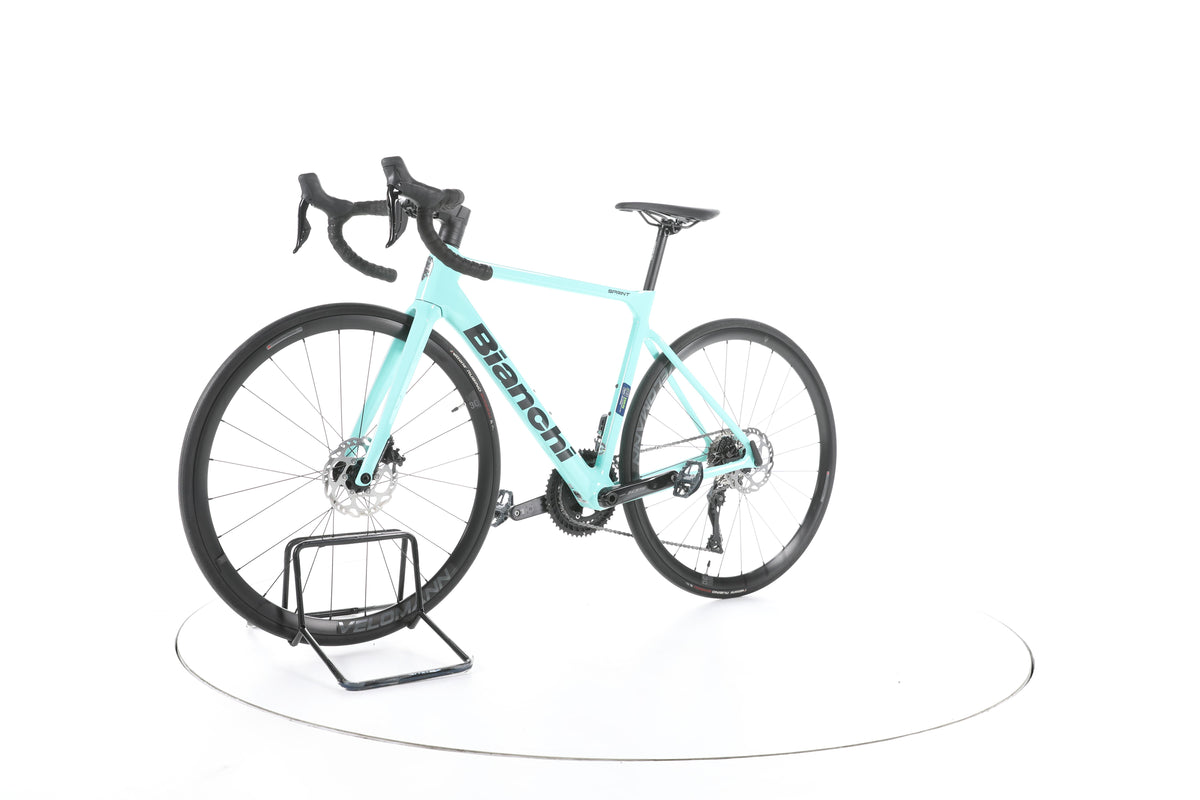 Bianchi Sprint Disc ICR Shimano 105 DI2,Celeste,53 Rennrad Carbon - Image 6