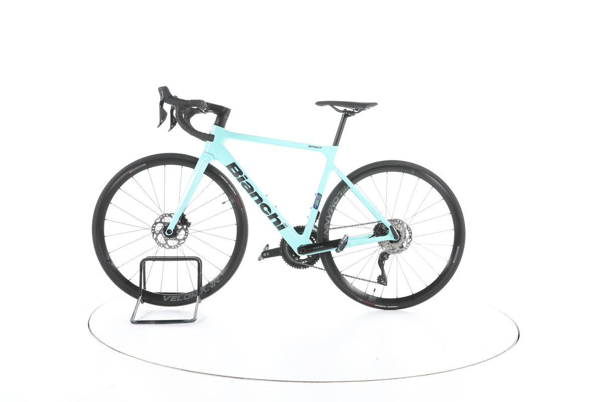 Bianchi Sprint Disc ICR Shimano 105 DI2,Celeste,53 Rennrad Carbon - Image 7
