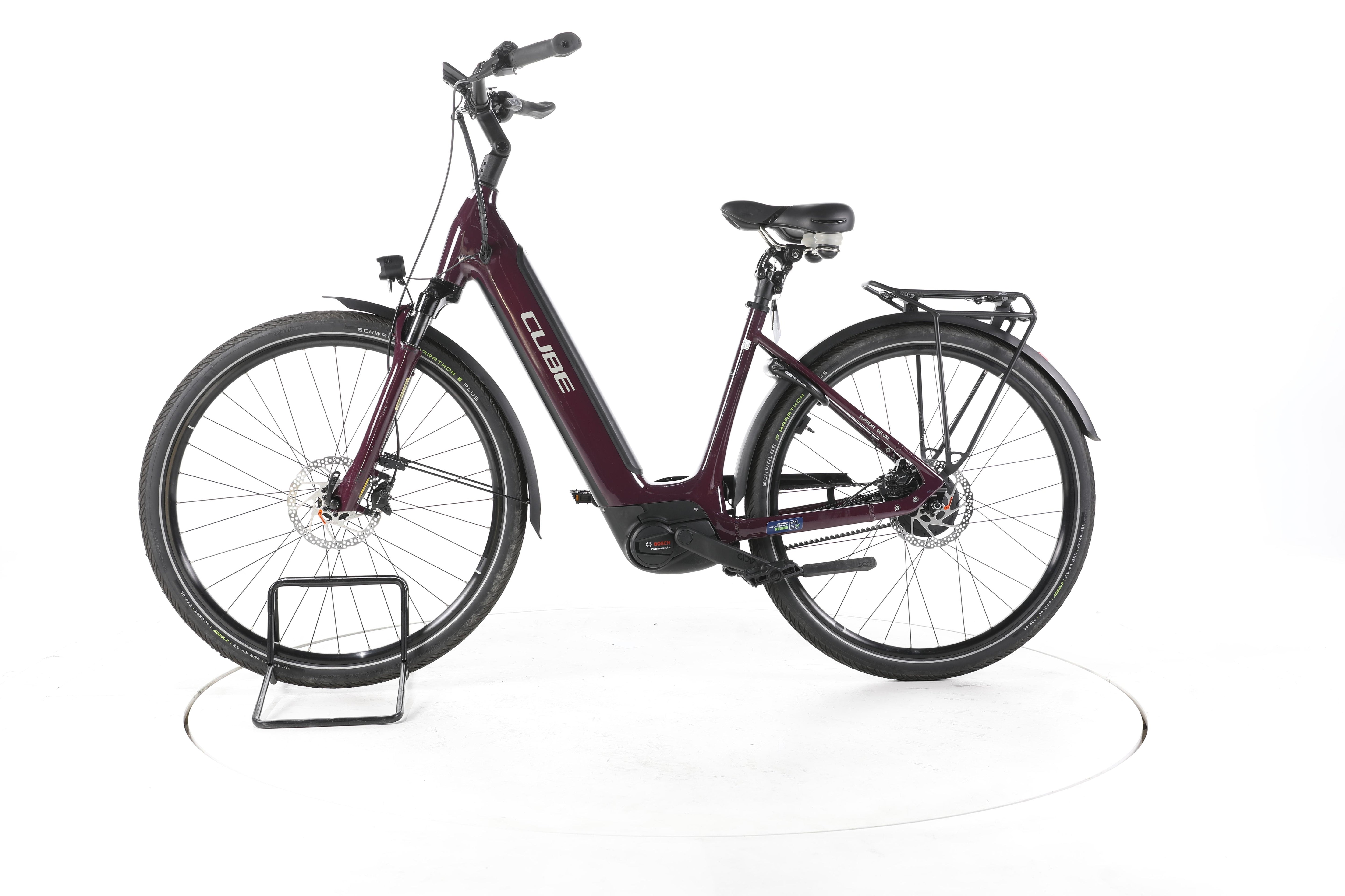Cube Supreme Hybrid Deluxe Pro City E-Bike Tiefeinsteiger 2025 - Image 7