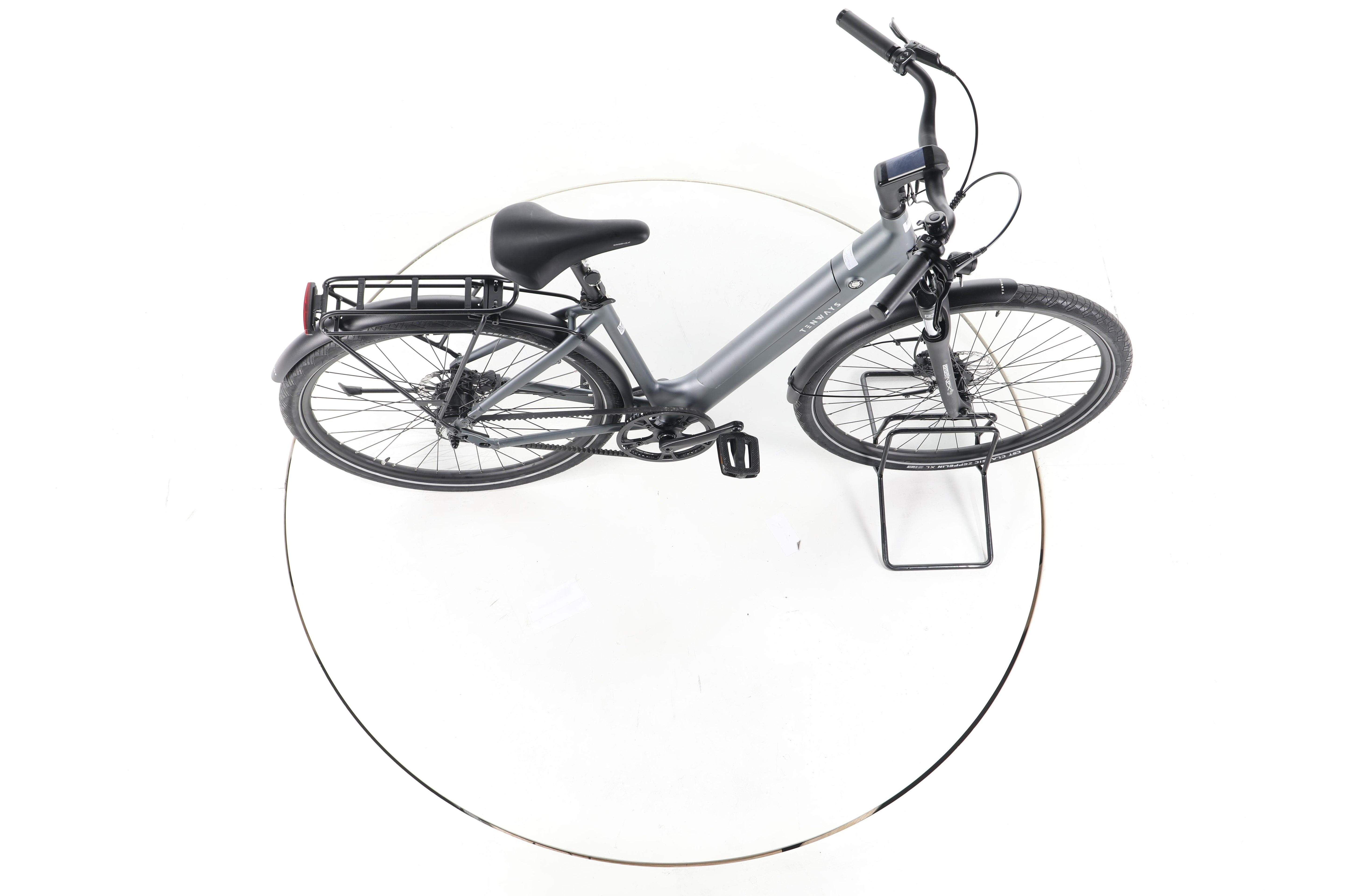 TENWAYS CGO800S City E-Bike Tiefeinsteiger - Image 13