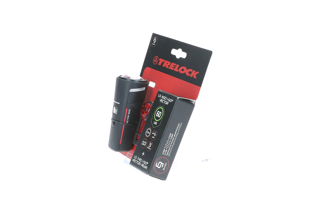 Trelock LS 600 I-Go 60 Lux Vector + LS 740 Set
